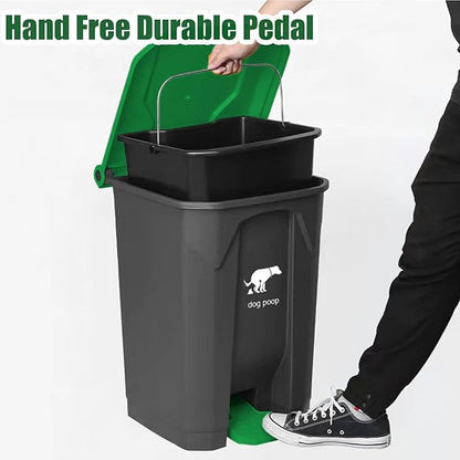 Yatmung 20L/5Gallon Dog Poop Trash Can Outside - Image 5