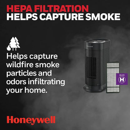 Honeywell HPA060 HEPA Tower Air Purifier, Airborne Allergen Reducer - Image 2
