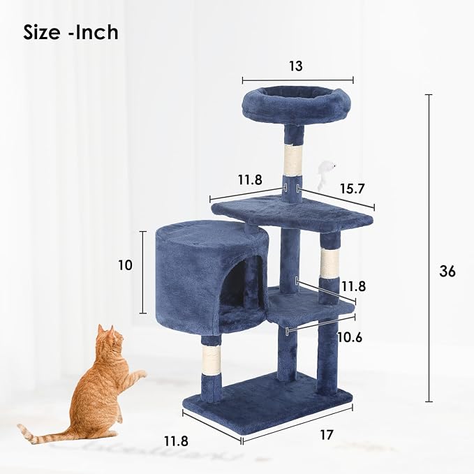 PayLessHere Cat Tree 36in Cat Tower - Image 7