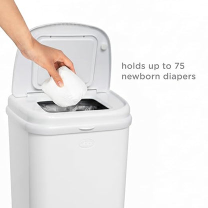 Ubbi Stainless Steel Venti Diaper Pail, Odor Locking, No Special Bag Required - Image 7