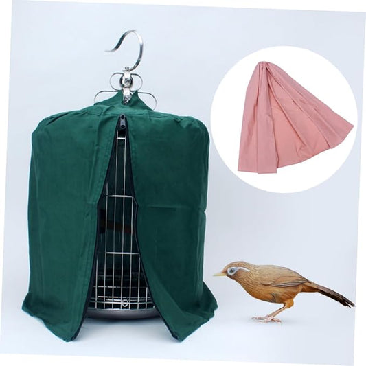 Creative Round Parrot Cage Cover Lightweight Mesh Accessory - Image 2