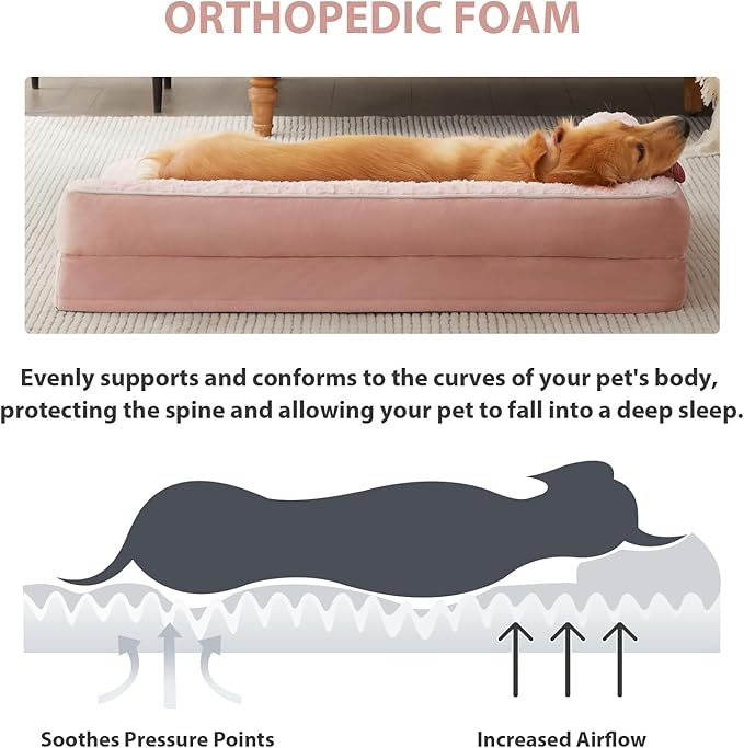 BFPETHOME Orthopedic Dog Beds for Large Dogs-Waterproof Sofa Dog Bed - Image 3