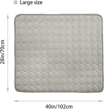 Washable Dog Cooling Mat Ice Silk Cooling Mat - Image 3