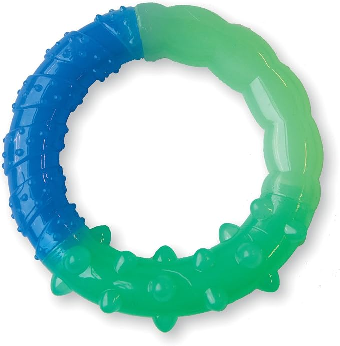 Outward Hound Pupstages Grow-with-Me Ring Dog Chew Toy, Durable Rubber by OutwardHound