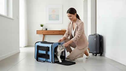 Cat Carrier Soft-Sided Travel Bag - Image 8