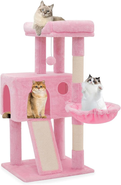 Athena Collection Cat Tree, 36 Inch Tall Cat Tree Tower by AthenaCollectionFurniture