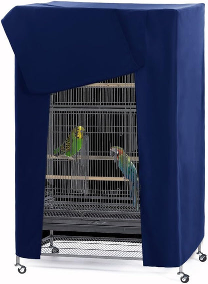 PONY DANCE Pets Product Universal Birdcage Cover Blackout & Breathable Birdcage by PONYDANCE