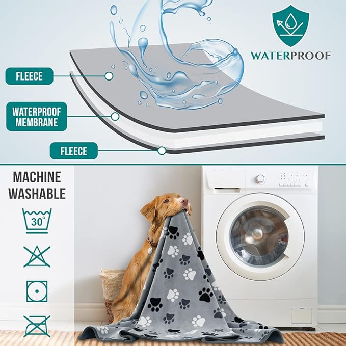 PetAmi Waterproof Dog Blanket for Extra Large Pets Dogs Cats, Large Pet Couch - Image 3