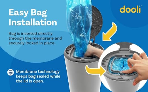Odor Trapping Litter Pail – Odorless Cat Litter Pail - Image 4