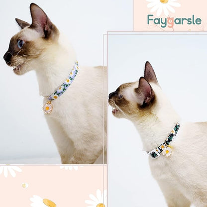 2 Pack Cotton Breakaway Cat Collars - Image 5