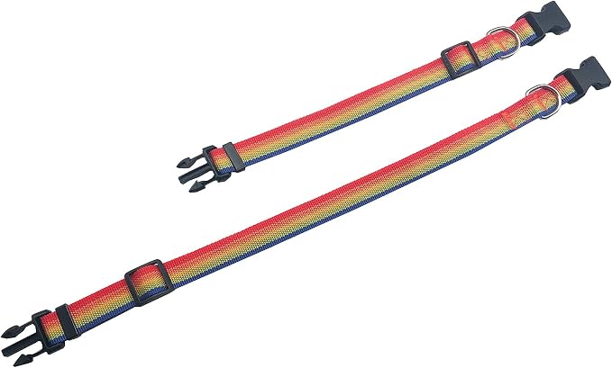 Adjustable Nylon Dog Collar, pet Collar 1 Inch 3/4 Inch 5/8 Inch Wide, - Image 4