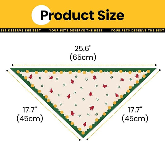 Dog Bandana, Adjustable Puppy Bandana - Image 2