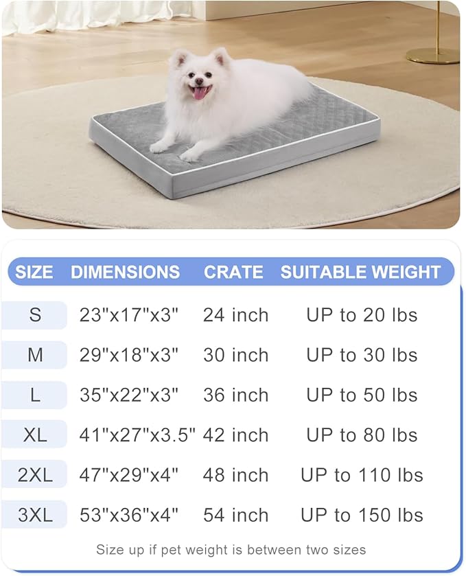 KSIIA Orthopedic Dog Bed Medium Size Dog - Image 6