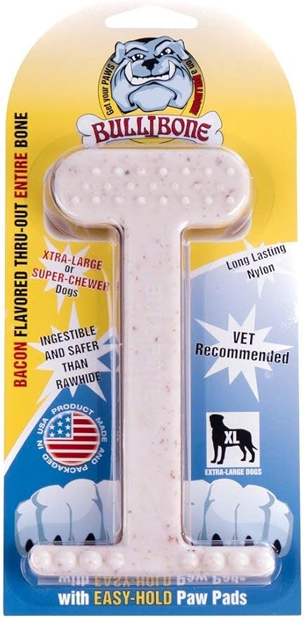 Bullibone Nylon Dog Chew Toy for Aggressive Chewers by Bullibone+Pet+Products+LLC