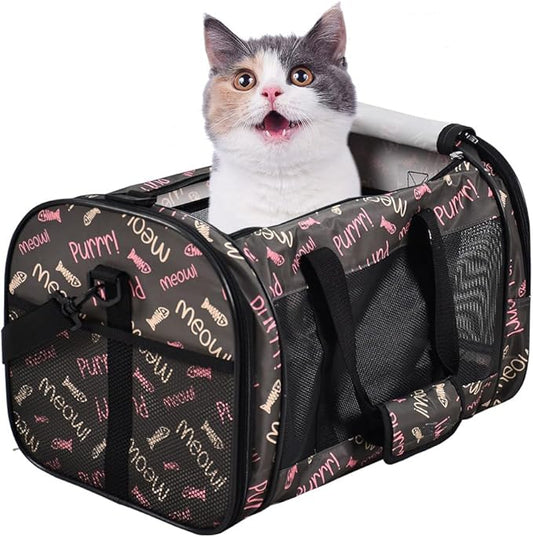 Soft-Sided Kennel Pet Carrier for Small Dogs, Airline Approved Cat Carriers Dog by GOOPAWS
