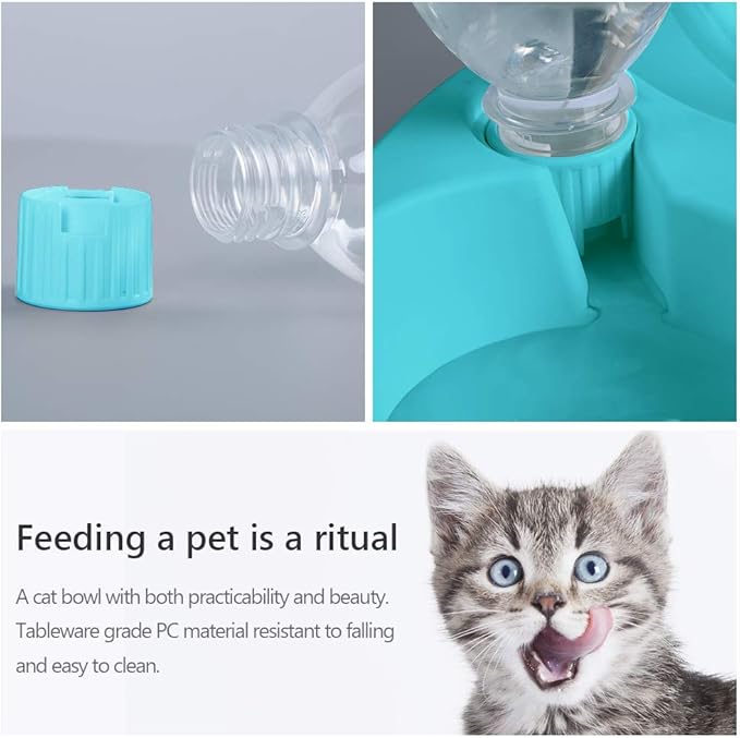 MILIFUN Double Dog Cat Bowls - Image 5