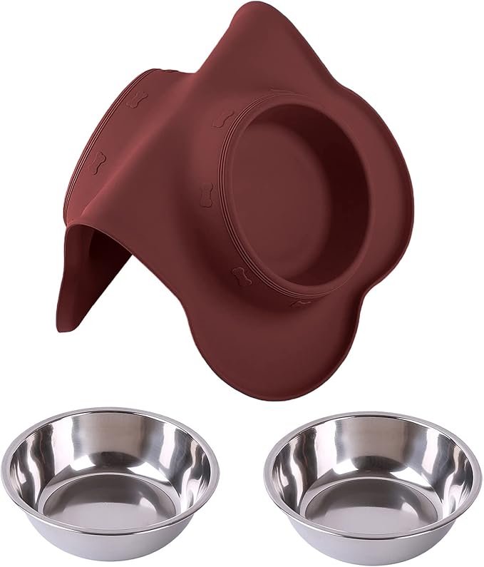 Hubulk Pet Dog Bowls 2 Stainless Steel Dog Bowl - Image 7