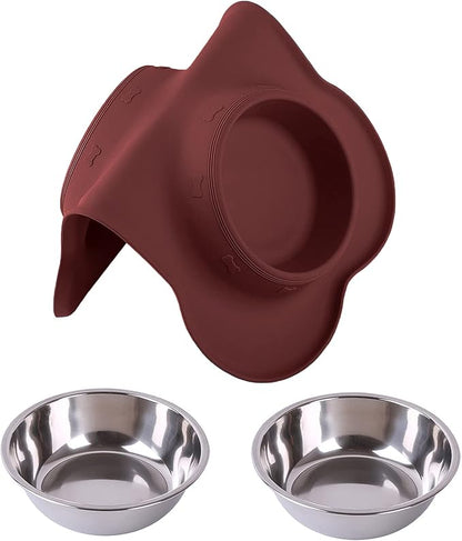 Hubulk Pet Dog Bowls 2 Stainless Steel Dog Bowl - Image 7