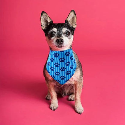 30 Pcs Paw Print Dog Bandanas for Small Dogs Stitch Dog Bandanas Bulk Polyester - Image 6
