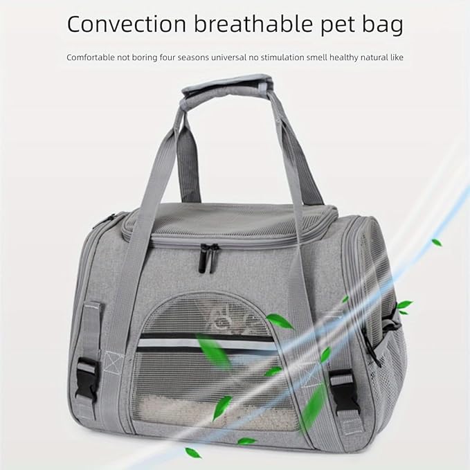 Cat Carriers, Dog Carriers, Pet Carriers – Airline-Approved Soft-Sided Bag - Image 4