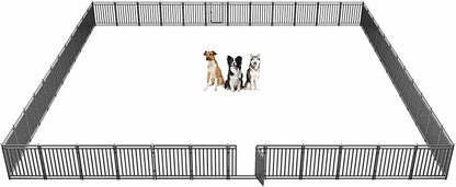 Dog Playpen Metal Dog Fence Outdoor by Petorldog