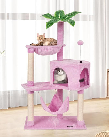 KIYUMI Cat Tree Cat Tower Condo - Image 3