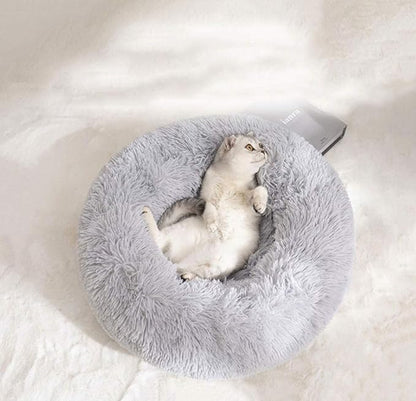 BODISEINT Modern Soft Plush Round Pet Bed - Image 4