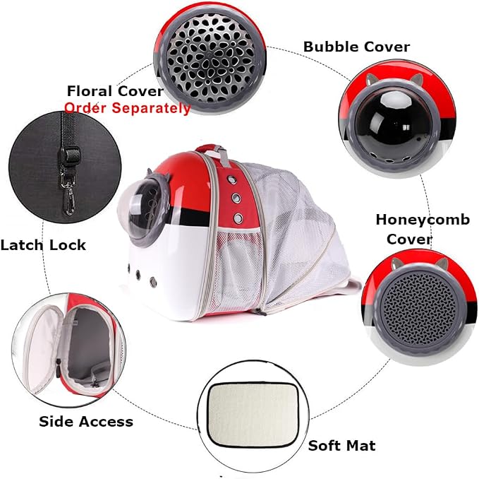 Back Expandable Cat Carrier Backpack - Image 3