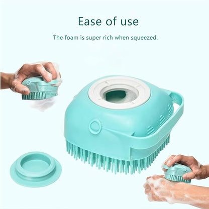 Pets Bath Brush | Scrubber for Bath | Dog Shampoo Brush | Dog Washing/Shower - Image 7
