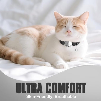 AirTag Cat Collar, Ultra Elastic Cat Tracker Collar, Airtag Holder Compatible - Image 7