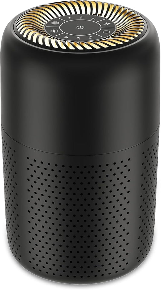 Small Air Purifiers for Bedroom Home Dorm Up to 600 sqft, 20 dB Quiet Desktop by VhoiuAirPurifierforBedroom