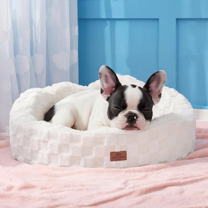 Joydeco Cloud Dog Bed for Small Dogs & Cats, Washable Pet Bed - Image 6