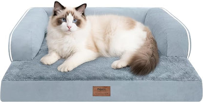 Small Dog Bed and Cat Sofa Waterproof Orthopedic Dog Beds by Mekiy
