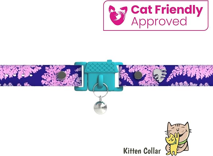 Kittyrama Botanicals Fern Kitten Collar. Award Winning. Hypoallergenic - Image 2