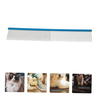 POPETPOP Daily Use Compact Pet Comb Ergonomic Design - Image 8