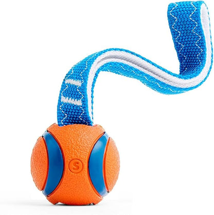Chuckit! Ultra Tug Dog Toy, Small Fetch and Dog Ball Tug Toy - Image 5