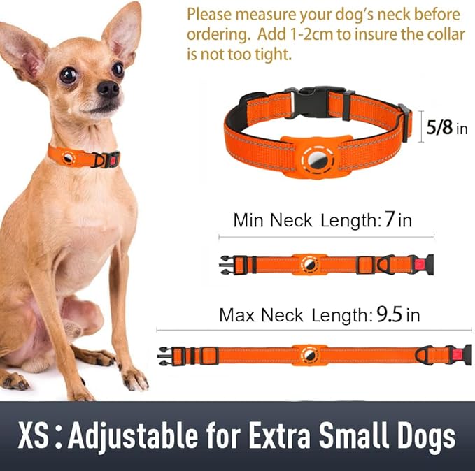 Airtag Dog Collar with AirTag Holder - Image 6