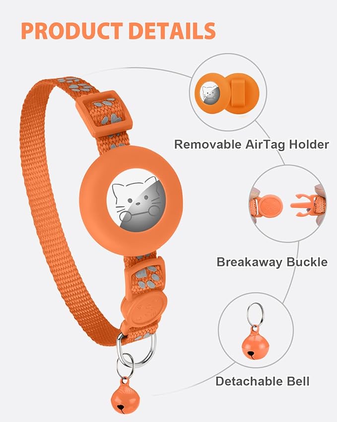 Joytale AirTag Cat Collar 2 Pack - Image 8