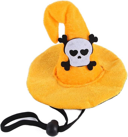Lionheart glory Halloween Dog Hat Skull Headdress Funny Adjustable Soft Cute by LionheartGlory