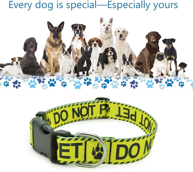 Dog Collar for DO NOT PET, Sturdy Durable - Image 2