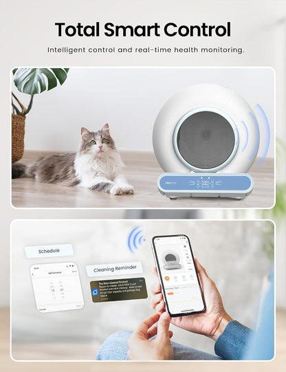Self Cleaning Litter Box, Integrated Safety Automatic Cat Litter Box Self - Image 3