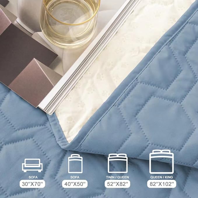 Waterproof and Anti-Slip Dog Bed Cover and Pet Blanket Sofa Pet Bed Mat ，car - Image 6