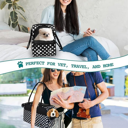 PetAmi Dog Purse Carrier for Small Dogs, Airline Approved Soft Sided Pet Carrier - Image 7