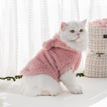 Selena Cat Bunny Ears Costume Cute Dog Kitten Hoodies Sweater Rabbit Ears Puppy - Image 3