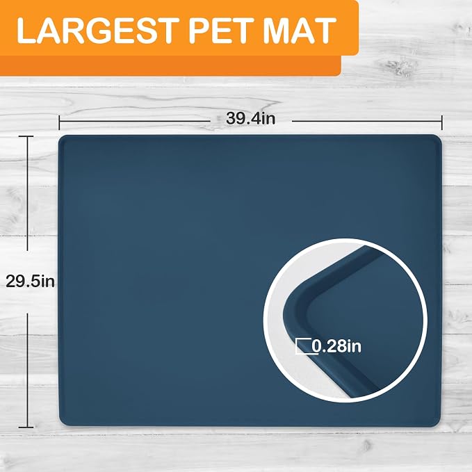 Dog Water Mat 39.4 by 29.5in Extra Large - Image 2