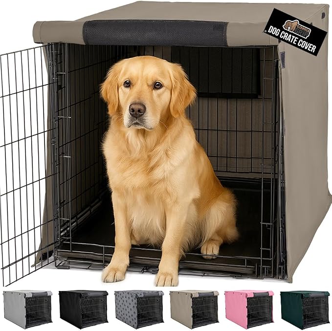 GORILLA GRIP Dog Crate Covers Compatible by GorillaGrip