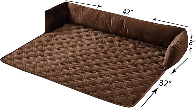 Brilliant Sunshine Premium Calming Dog Bed Mat, Silky Velvet, Removable - Image 3