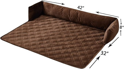Brilliant Sunshine Premium Calming Dog Bed Mat, Silky Velvet, Removable - Image 3