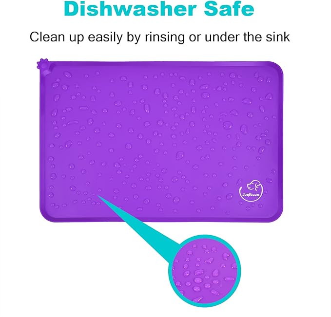 Silicone Waterproof Dog Cat Pet Feeding Mats, Non Slip, Easy Clean Pet Dog Cat - Image 6