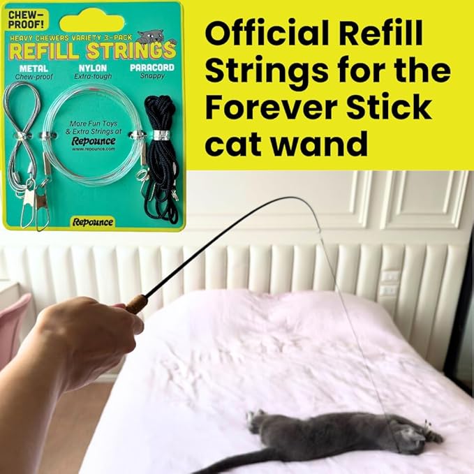 Replacement Strings for Cat Wands, 3 Pieces - Image 6